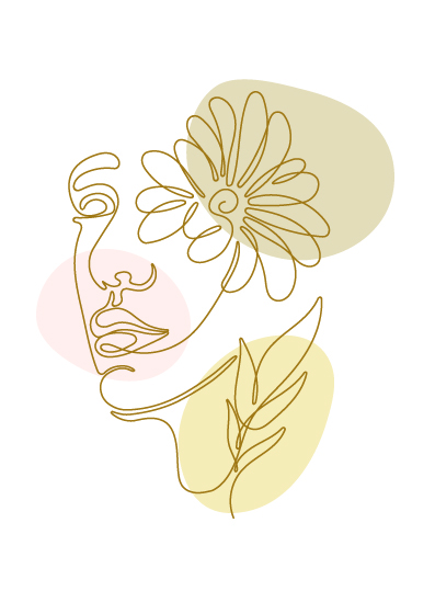 nő, virág, változókor, menopauza